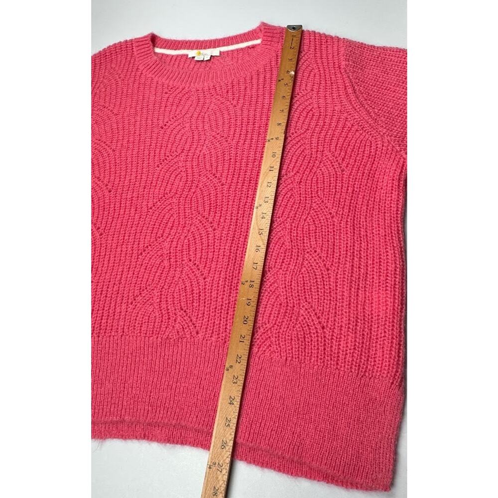 Boden Sweater Womens Extra Large Pink Knit Neutral Preppy Comfort Wool Blend - Picture 11 of 12